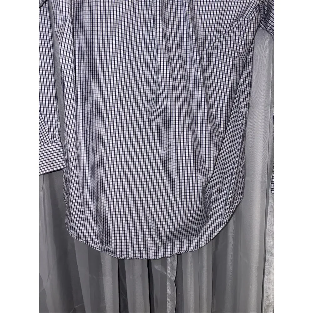 Polo Ralph Lauren Men Long Sleeve Button up Shirt Medium Size Classic Yarmouth